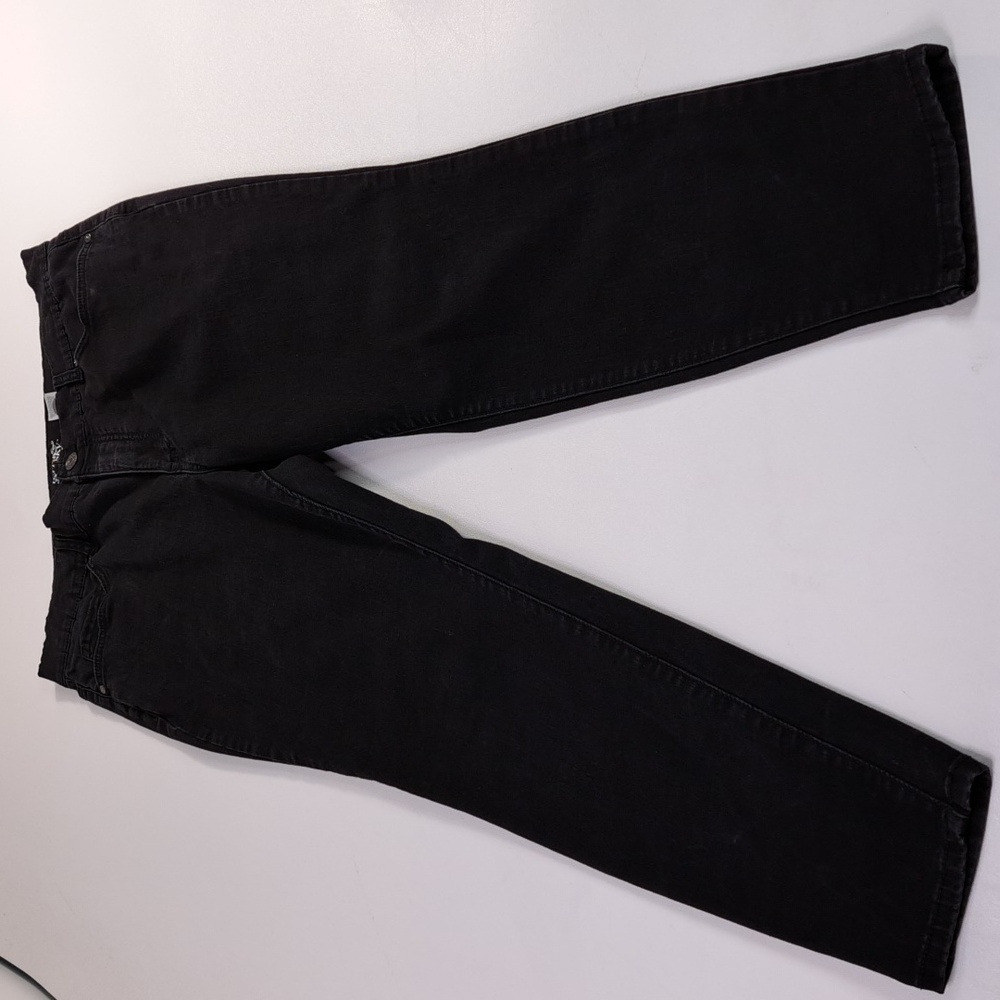 Terra & Sky Skinny Faded Black Jeans Size 16W - Picture 8 of 14